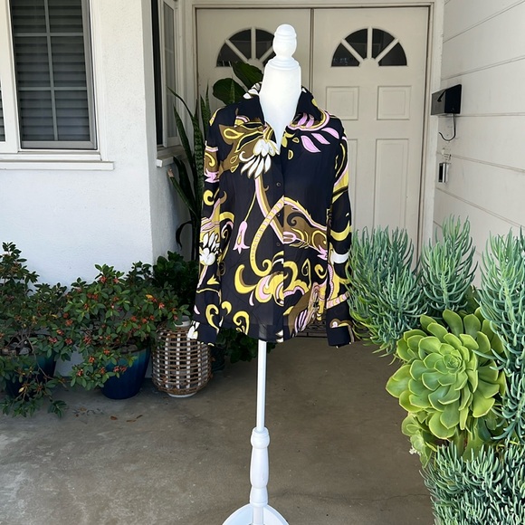 L’AGENCE Silk Blouse NWOT - Picture 1 of 11